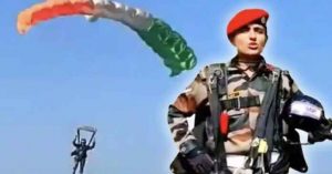 The first woman skydiver in India - Lance Naik Manju  