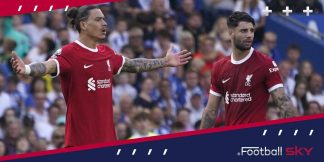 लिवरपूल और ब्राइटन का मैच 2-2 से ड्रा रहा  