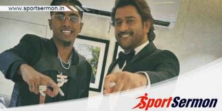 'Ye kya hogaya!'- Fans react as MS Dhoni meets MC Stan  