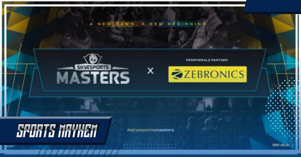 Skyesports Masters Partner:स्काई ने Zebronics से हाथ मिलाया  