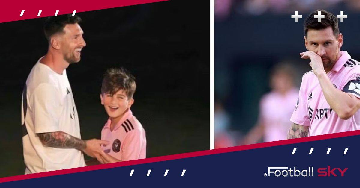 Inter Miami  ने मेसी के बेटे को U12 रोस्टर में शामिल किया  