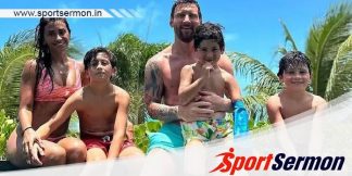 VIRAL PIC: Lionel Messi with family near poolside  