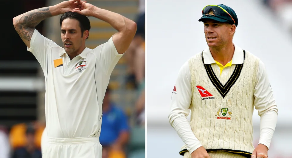 Mitchell Johnson vs David Warner Spat- All Deeds Inside  