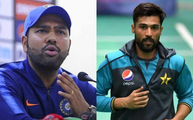 Mohammad Amir insults Rohit Sharma in a Talk Show, Watch! Mohammad Amir insults Rohit Sharma in a Talk Show, Watch!