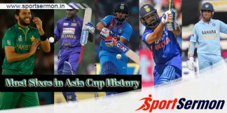 Most Sixes in Asia Cup History  