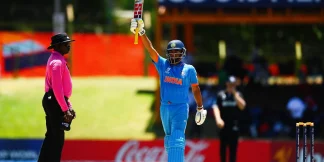 Musheer Khan hits Century in U19 World Cup 2024  
