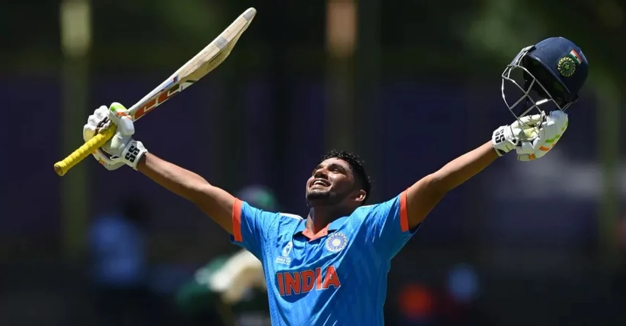 Musheer Khan hits Century in U19 World Cup 2024  
