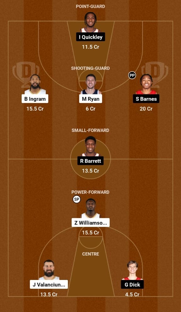 New Orleans Pelicans vs Toronto Raptors Live, NBA 2023-24  