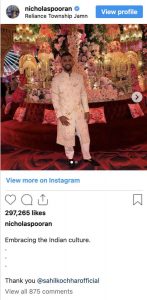 Nicholas Pooran's Anant Ambani pre-wedding post goes viral!  