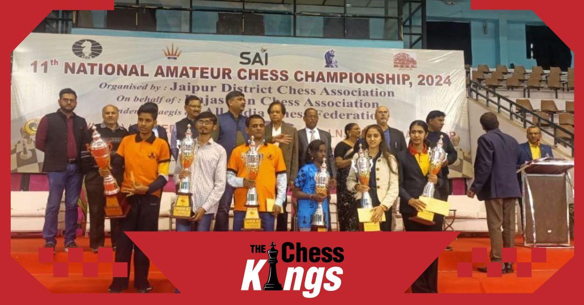 National Amateur Chess के विनर्स को किया गया सम्मानित  