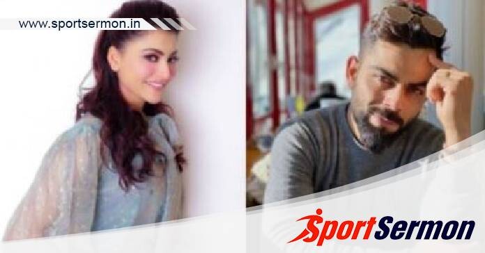 Urvashi Rautela comments on Virat Kohli's viral video  