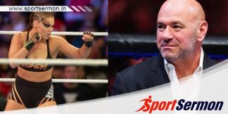 Dana White about the possibility of Rousey's return to MMA  