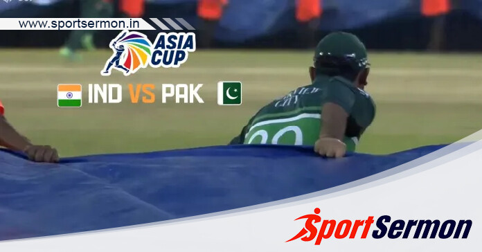 Fakhar Zaman Helps Ground Staff In India vs. Pakistan Match  