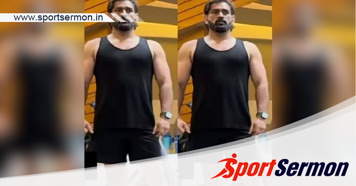 MS Dhoni's New Muscular Look Goes Viral; See pics  