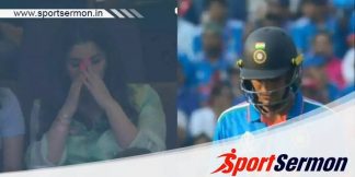 Sara's Reaction Goes Viral After Gill Missed His Century  