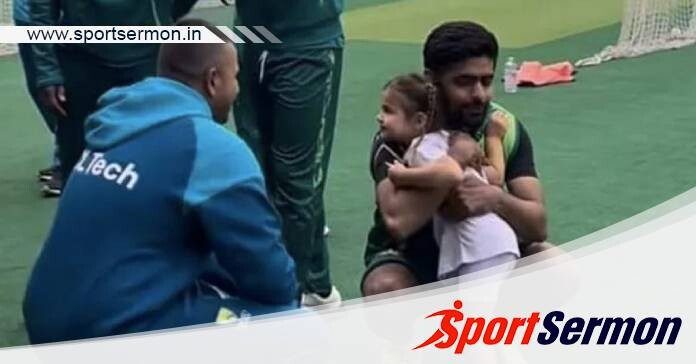 Internet Can't Keep Calm As Khawaja's Daughter Hugs Babar  
