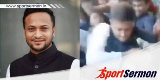 Video Of Shakib Al Hasan Slapping A Fan Goes Viral  