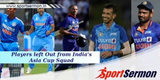 Shocking Exclusions from India’s Asia Cup Squad  