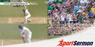 Watch Rahul Dravid's viral cricket moment  