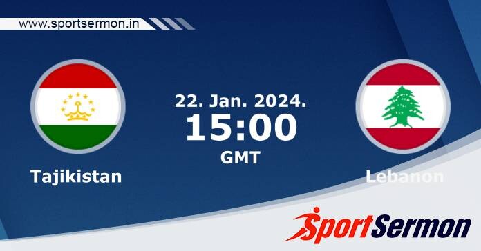 Preview: Tajikistan vs. Lebanon - Prediction, Team News  