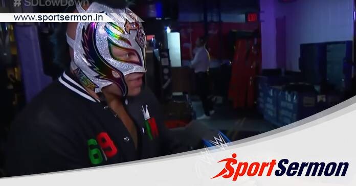 The New United States Champion Rey Mysterio breaks silence  