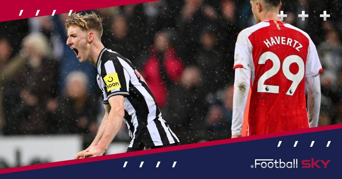 Newcastle ने Arsenal को हराया  