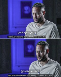 Neymar praises impact of Ronaldo in Saudi Pro League  