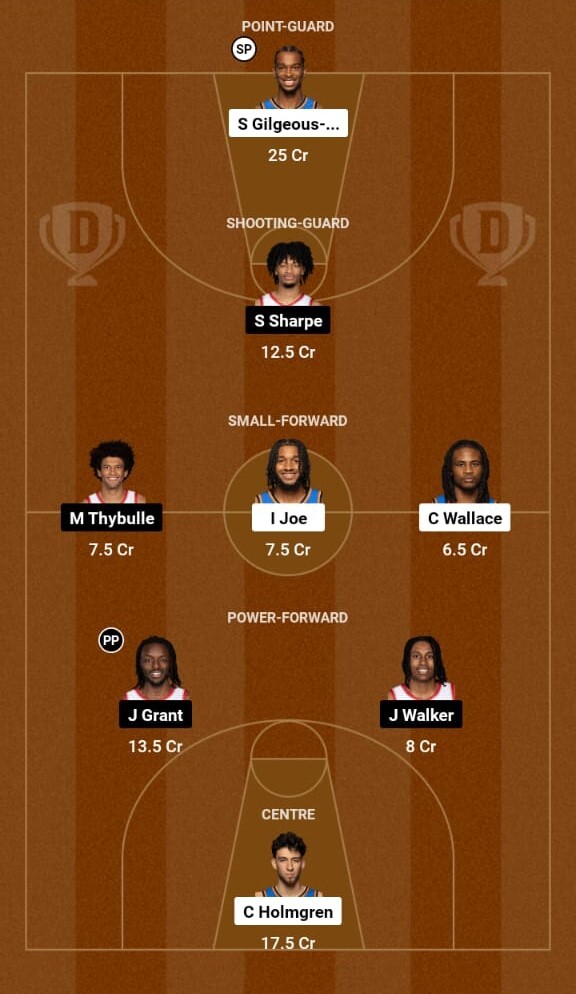 Oklahoma City Thunder vs Portland Trail Blazers Live, NBA  