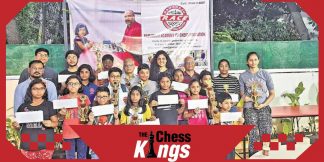 One Day Rapid Chess tournament में Nikash विजयी हुए  