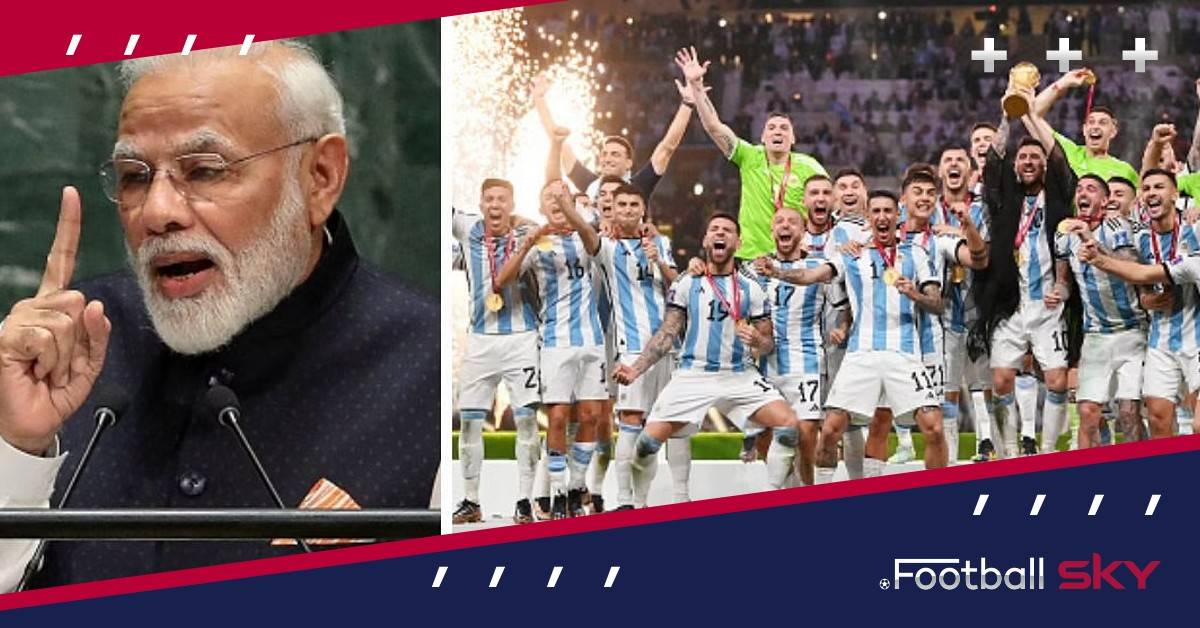 Argentina ने जीता विश्वकप, PM मोदी ने दी…..  