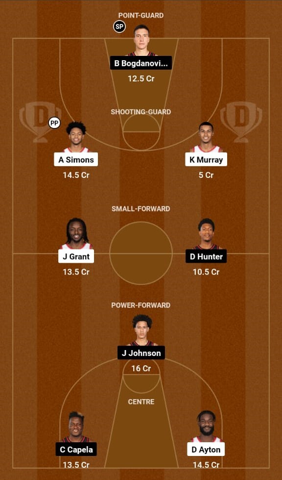 Portland Trail Blazers vs Atlanta Hawks Live, NBA 2023-24  