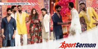 Hardik Pandya family photobombs Shahid Kapoor at Ambani's  