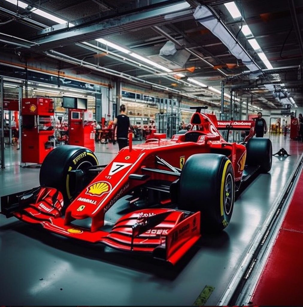 Midjourney Generated Spectacular Formula One Car Images  