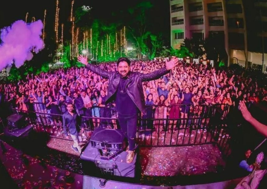 Place in India for New Year Countdown with Fireworks  