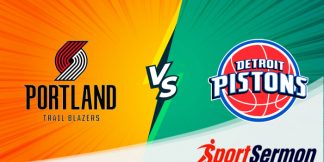 Portland Trail Blazers vs Detroit Pistons, NBA 2023-24  