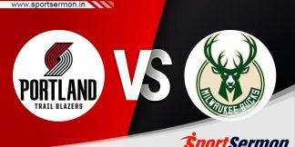 Portland Trail Blazers vs Milwaukee Bucks, NBA 2023-24  