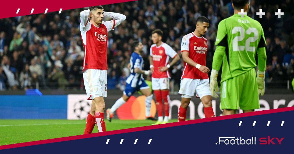 Porto beats Arsenal : आर्सेनल को मिली करारी हार  