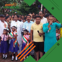 सिरासिन कबड्डी प्रतियोगिता में पहुंचे मंत्री आलमगीर आलम  