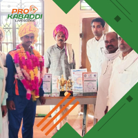 हिंडौन के छात्र ने किया कबड्डी में नाम रोशन, भूपेन्द्र ने जीता गोल्ड तो किया स्वागत  