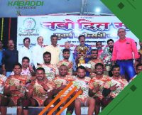 नवोदित क्रीड़ा मंडल द्वारा आयोजित कबड्डी प्रतियोगिता, जयभारत क्रीड़ा मंडल जीता  