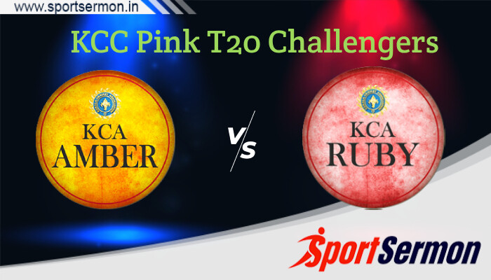 RUB vs AMB Live Score, Match 6, KCA Pink T20 Challengers  
