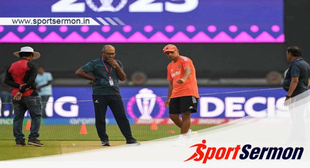 Rahul Dravid blame Ahmedabad Pitch for World Cup Final Loss  