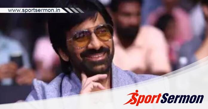 Telegu film actor Ravi Teja praises a star Indian cricketer  