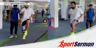 Cricketer Rishab Pant sweat out in Gym - See Now!  