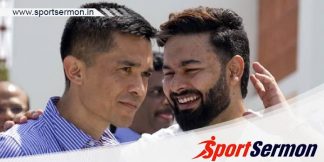 ICONIC MOMENT: Rishab Pant & Sunil Chhetri meet - See Pic!  