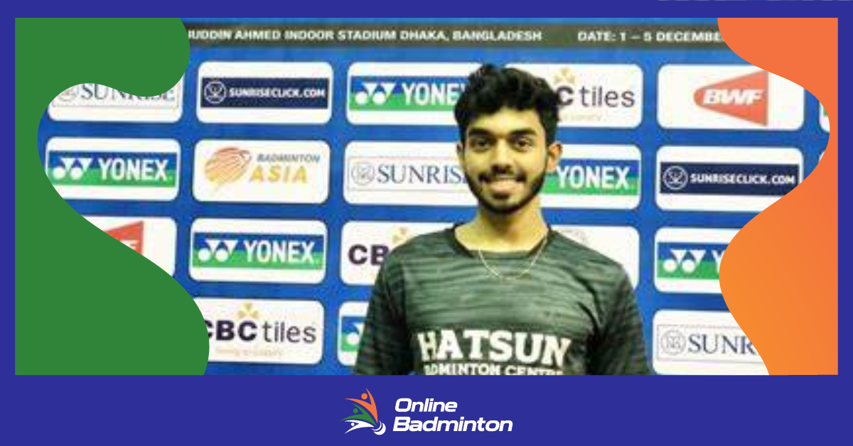 Badminton News : Rithvik Sanjeevi तमिलनाडु के उभरते पुरुष एकल खिलाड़ी हो सकते है  