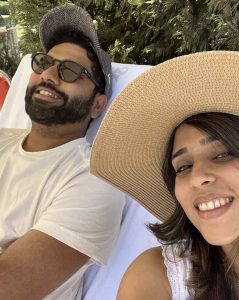 Rohit Sharma & Ritika Sajdeh celebrate 8th anniversary  