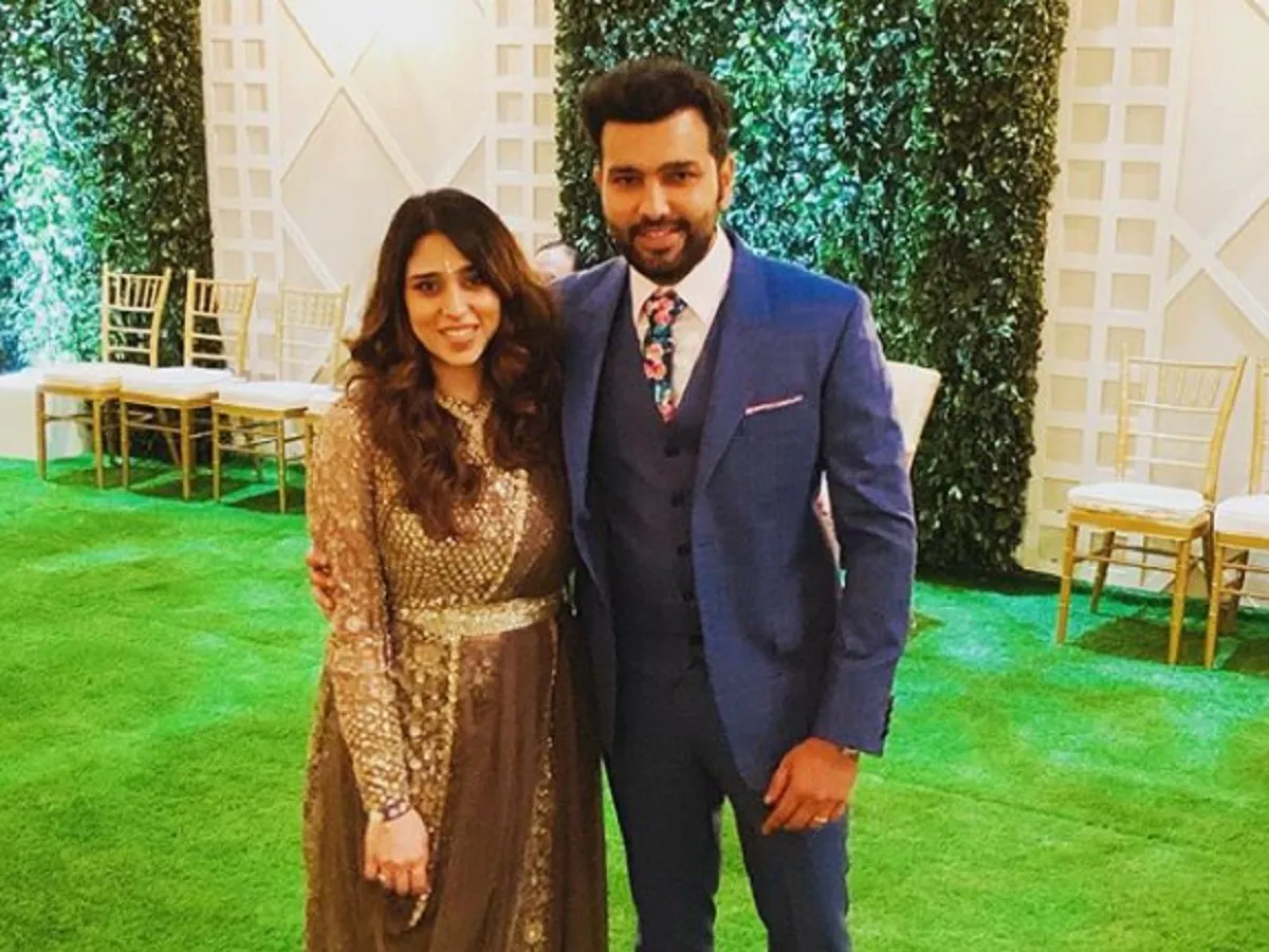 Rohit Sharma & Ritika Sajdeh's Magical Love Story  