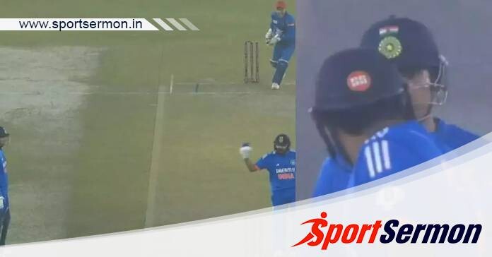 Rohit Sharma forgets name of a teammate, Video goes Viral  
