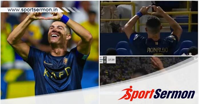 Cristiano Ronaldo new goal celebration sparks intenet!  